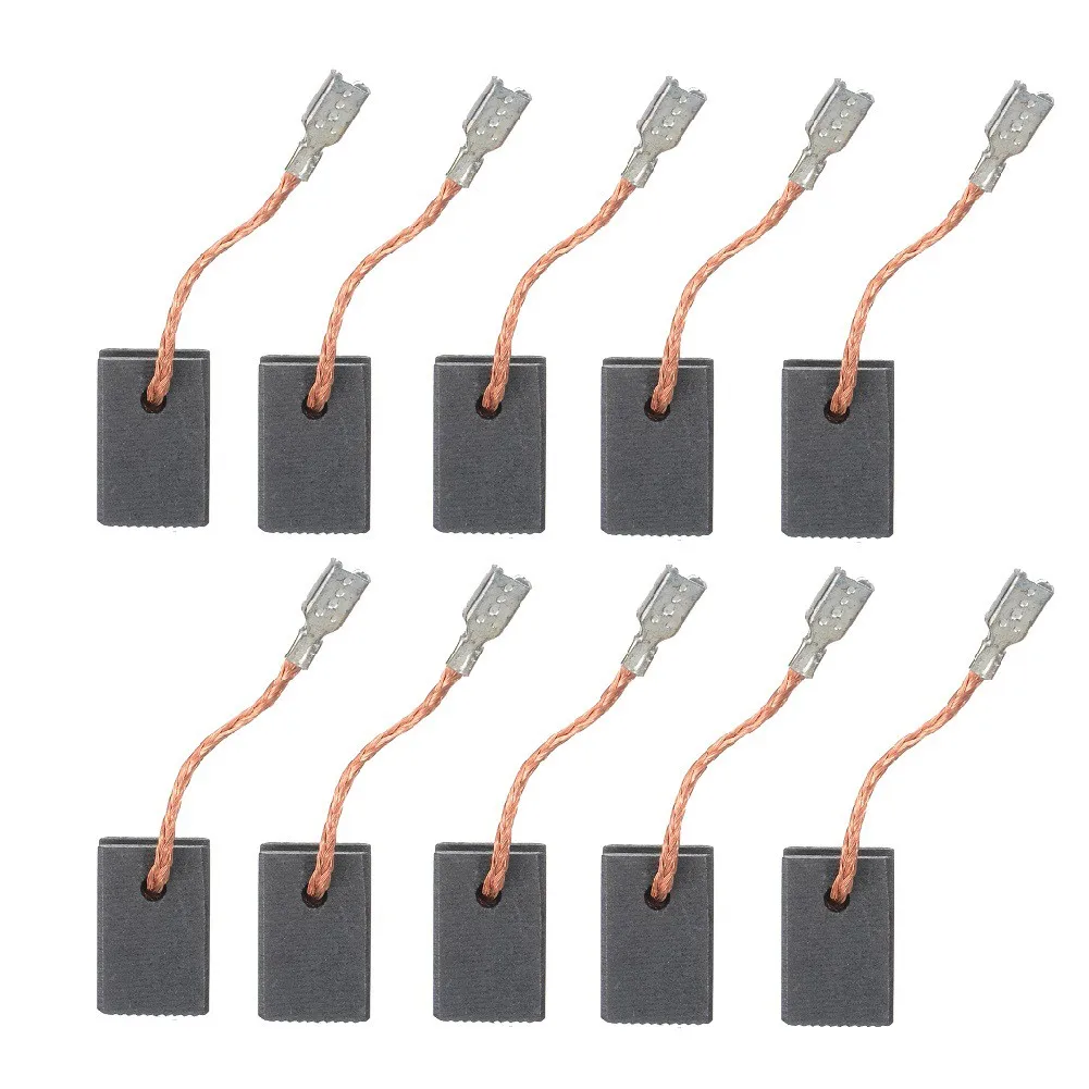 10pcs Carbon Brushes 5x10x17mm Power Tool Accessories For GGS28 GWS14-150 15-150 10-125 125CI GOP12CE For Bosch