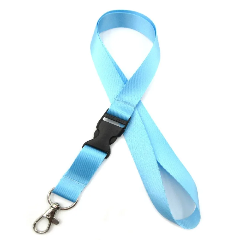 100 STKS Gratis Aangepaste Lanyard Aangepast Patroon/LOGO Hals Hangend Touw Kleurrijke Afdrukken DIY Bandjes 2 CM Breedte - afbeelding 1