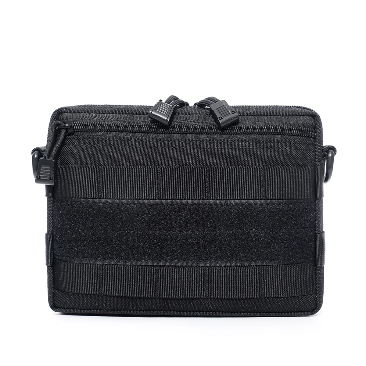 

Outdoor Mountaineering Waist Bag Phone Pouch Belt Fanny Pack Cell Nylon Black Cases
