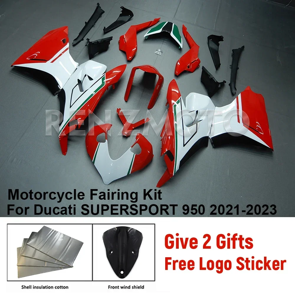 

D0921-105a For DUCATI SUPERSPORT 950 2021-2023 Fairing Motorcycle Set Body Kit Decoration Plastic Guard Plate Accessories Shell