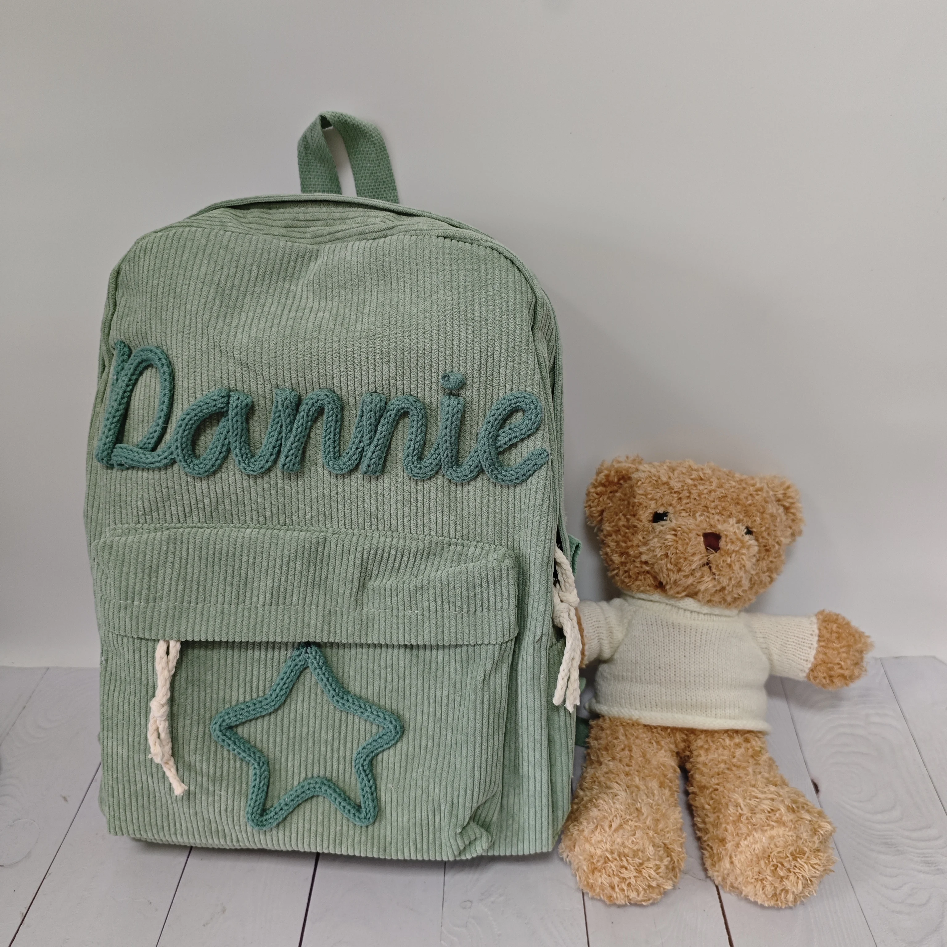 

Personalized Hand-Embroidered Cute Backpacks Unique Name Designs For Boys Girls Birthday Gifts For Kids Outdoors Travel Rucksack