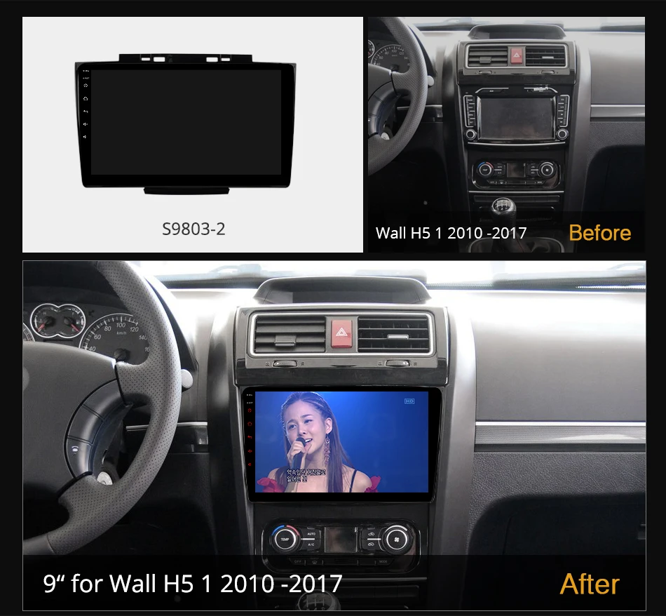 Ownice K6+ 2K for Great Wall Hover Haval H5 1 2010 - 2017 Car Radio Multimedia Video Player Navi Stereo GPS Android 12 No 2 Din