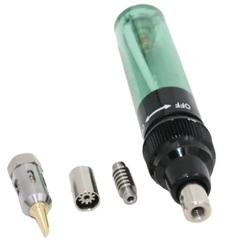 

1Set Universal 1300 Celsius Butane 4 In 1 Portable Soldering Iron Kit Welding Pen Blow Torch Gas Soldering Iron Cordless Tool