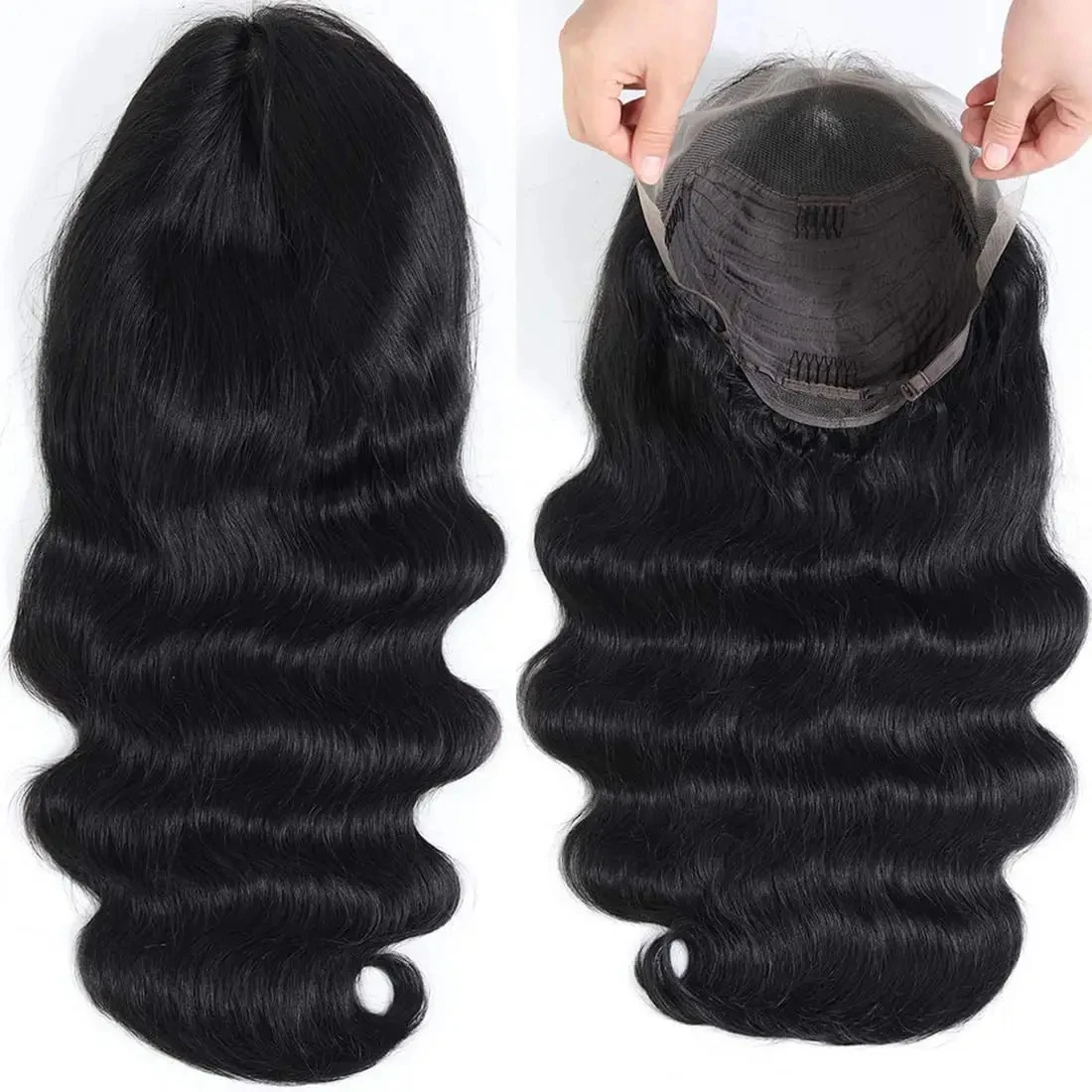 30 40 Inch Body Wave Human Hair Wigs Vietnamese Water Wave 13x6 HD Lace Front Wig Human Hair Pre Plucked Loose Water 13x4 Lace Frontal Wigs 230% Wear and Go Glueless 5x5 Lace Closure Wig For Women