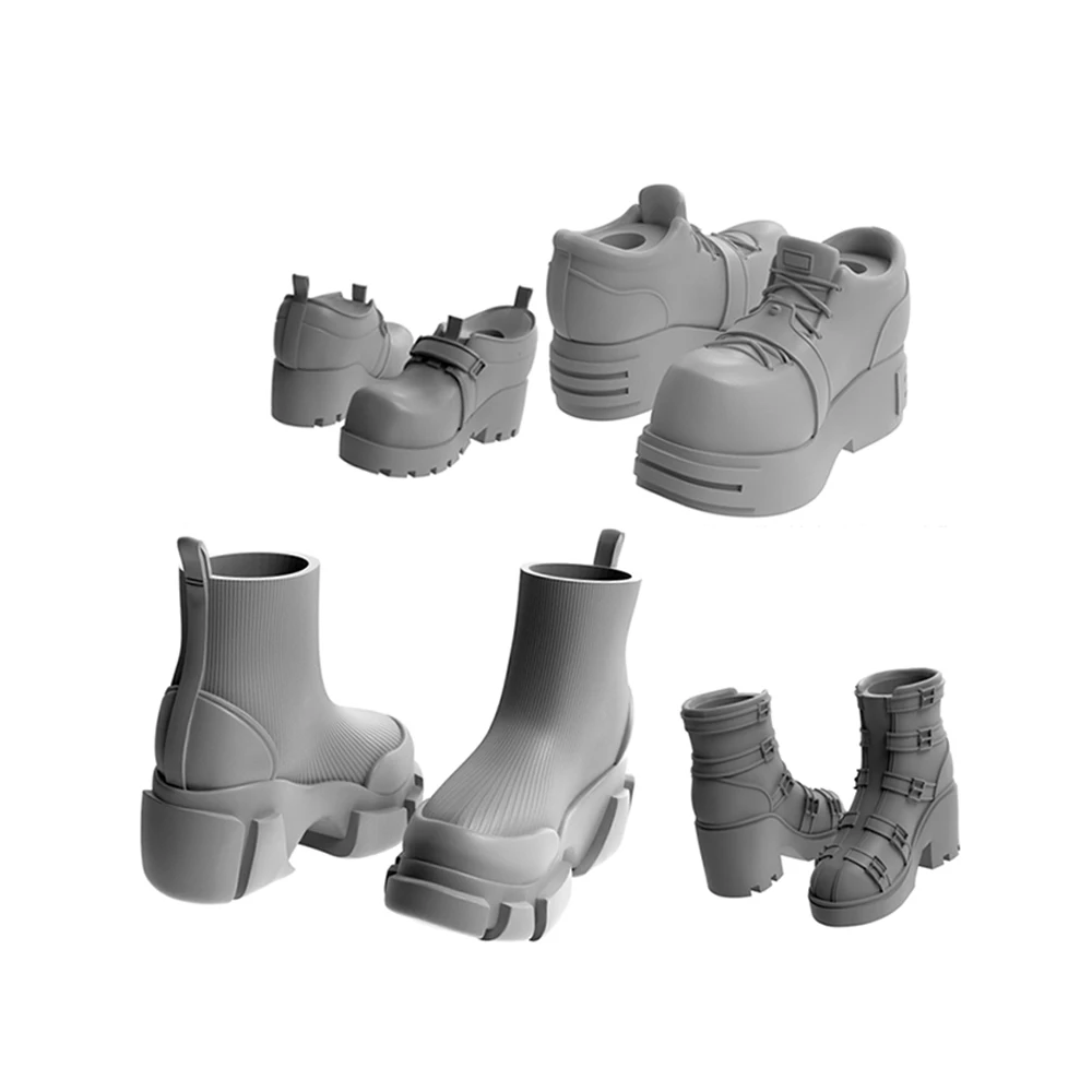 

SH STUDIO 1/12 Styling Shoes Boots SHOR01 Machine Girl Goddess Device Resin GK Modification Accessory Model