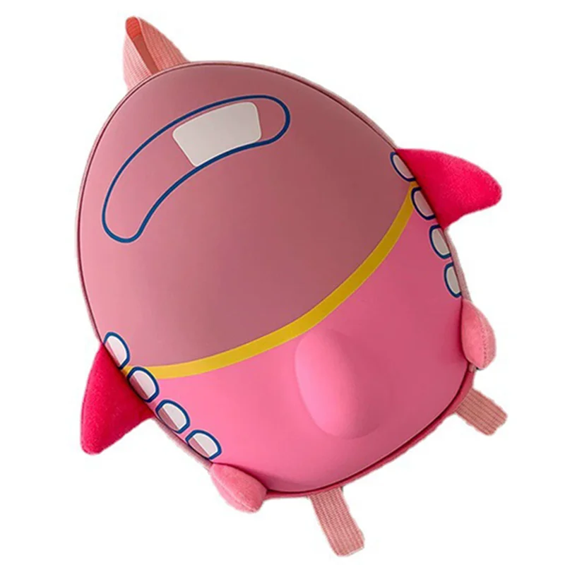 حقيبة مدرسية صغيرة على ظهره على شكل طائرة حقيبة قشر البيض Mochila Escolar حقائب مدرسية Plecak حقيبة أطفال Rugzak Sac