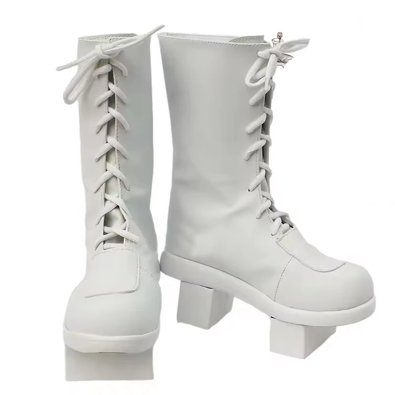 Anime mil cereza Senbonzakura RIN Len zapatos botas de Cosplay hombres mujeres hecho a medida