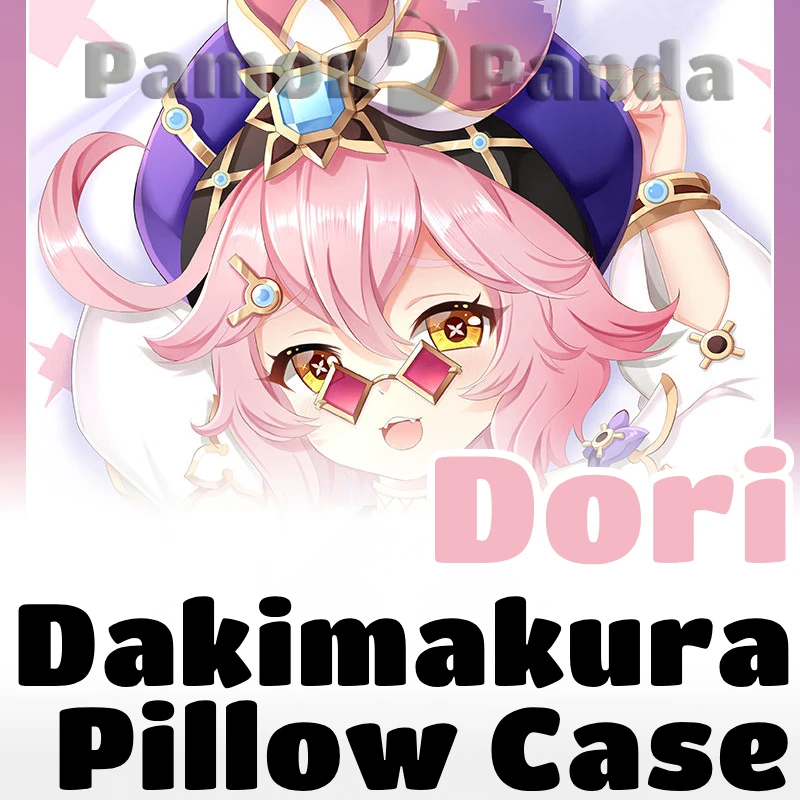 Dori Dakimakura Genshin Impact Game Hugging Pillow Case Full Body Cushion Cover Pillowcase Home Bedding Decor Otaku Gift MKL