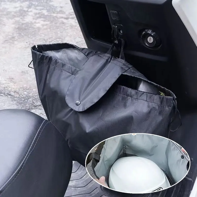 1pc Portable Helmet Storage Bag Outdoor Waterproof Large Capacity Motorcycle Helmets Handbag Carrying Pouch Moto Accessories