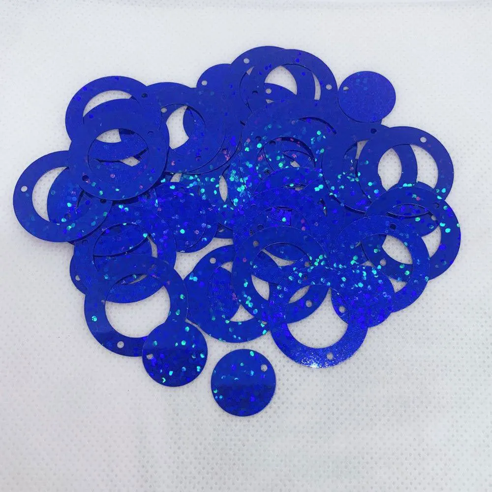 Diy Sequins 25mm 30mm Sequins Double Ring Sequins For Wedding Decoration Sequins Crafts Clothing Scrapbooking Accessories 10g