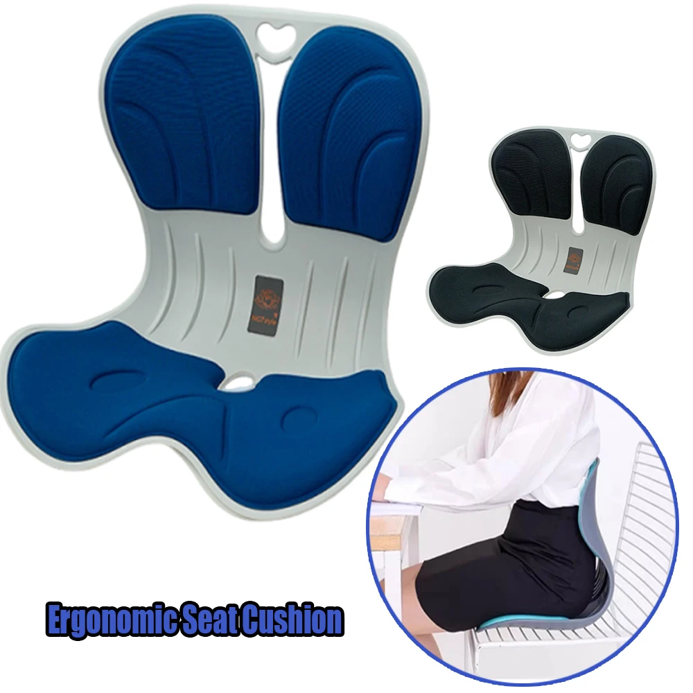 

Ergonomic Chair Lumbar Support Cushion Office Back Pad Chair Waist Back Integrated Support Portable Back Support Chair Posture