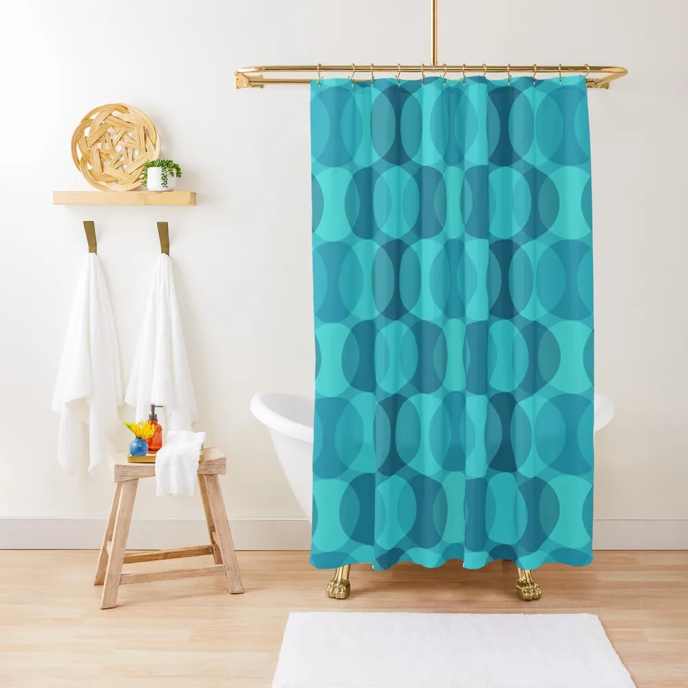 

Retro Gradated Bubble Pattern 327 Shower Curtain For Bathroom Luxury Bathroom Window Curtain
