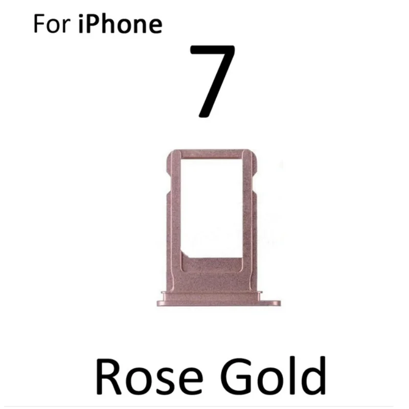 درج بطاقة Sd لهاتف iphone 7 ، 8 plus ، محول sd ، قطع غيار التصليح #2