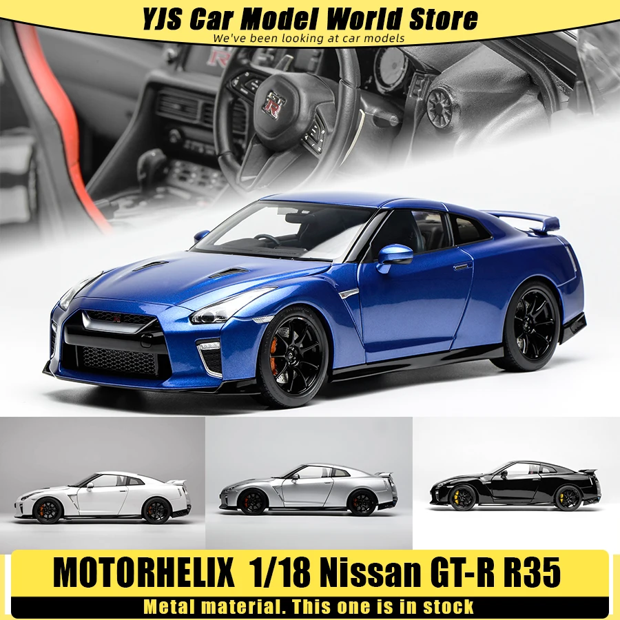 MOTORHELIX diecast model 1/18 R35 Track Edition Engineered by NISMO T-Spec 2020-2022  static ornament Holiday gift collection