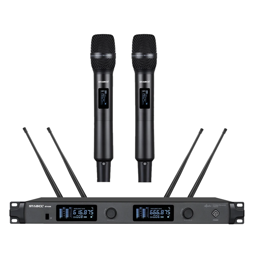 St-920s High Quality UHF Microfone Wireless Microphone microfone sem fio profissional discurso for church  Stage performance