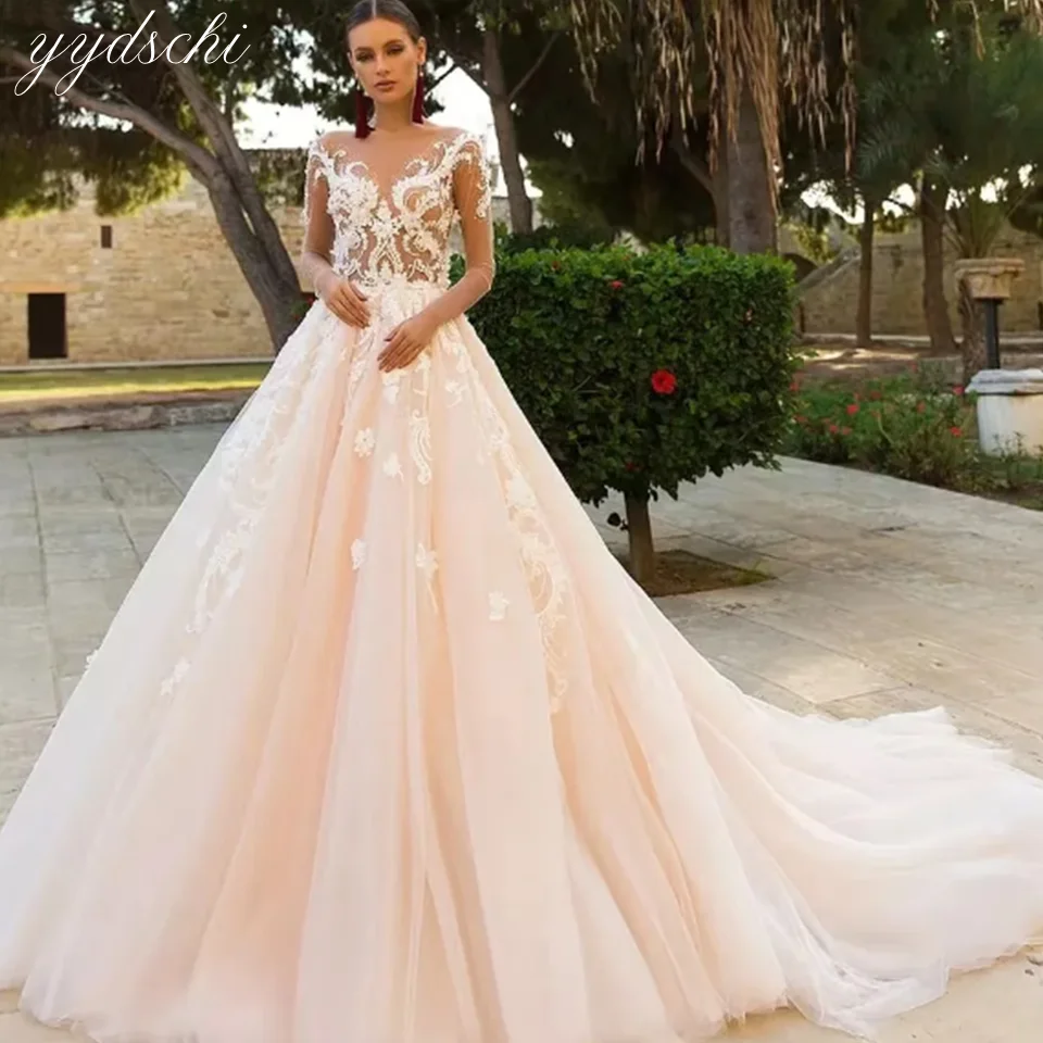 

Ball Gown 2025 Sweetheart Appliques Off the Shoulder Sweep Train Appliques Bridal Gowns Exquisite Embroidery Wedding Dress