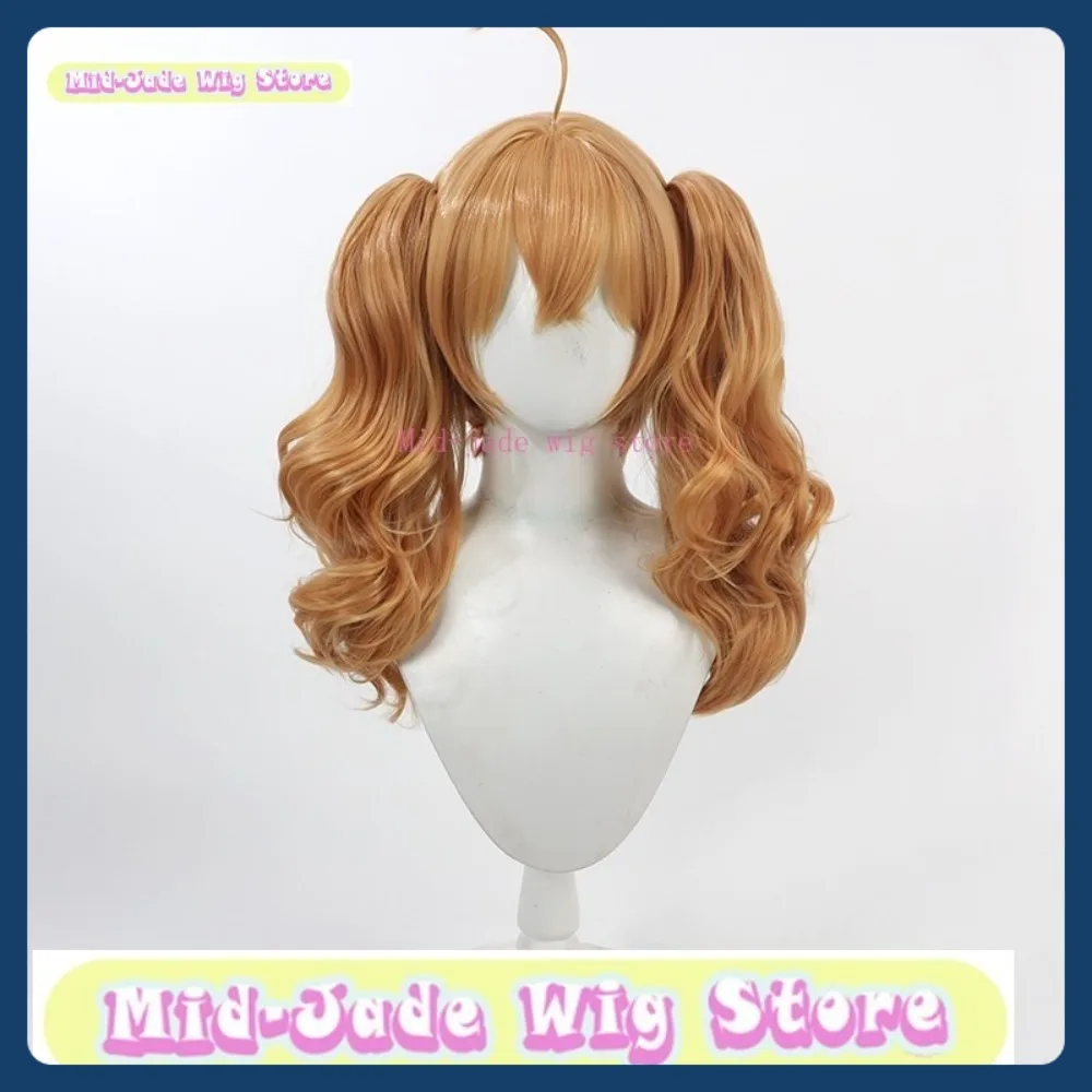 Mid-jade peruca loja arquivo azul ibaragi yoshimi cosplay peruca anime jogo rpg cabelo sintético trajes de halloween adereços