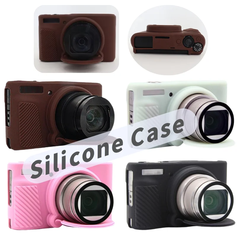 Soft Silicone Camera Case For Canon SX740 SX730 Anti-drop Camera Protective Cover High Quality Silicone Rubber Camera Accessorie