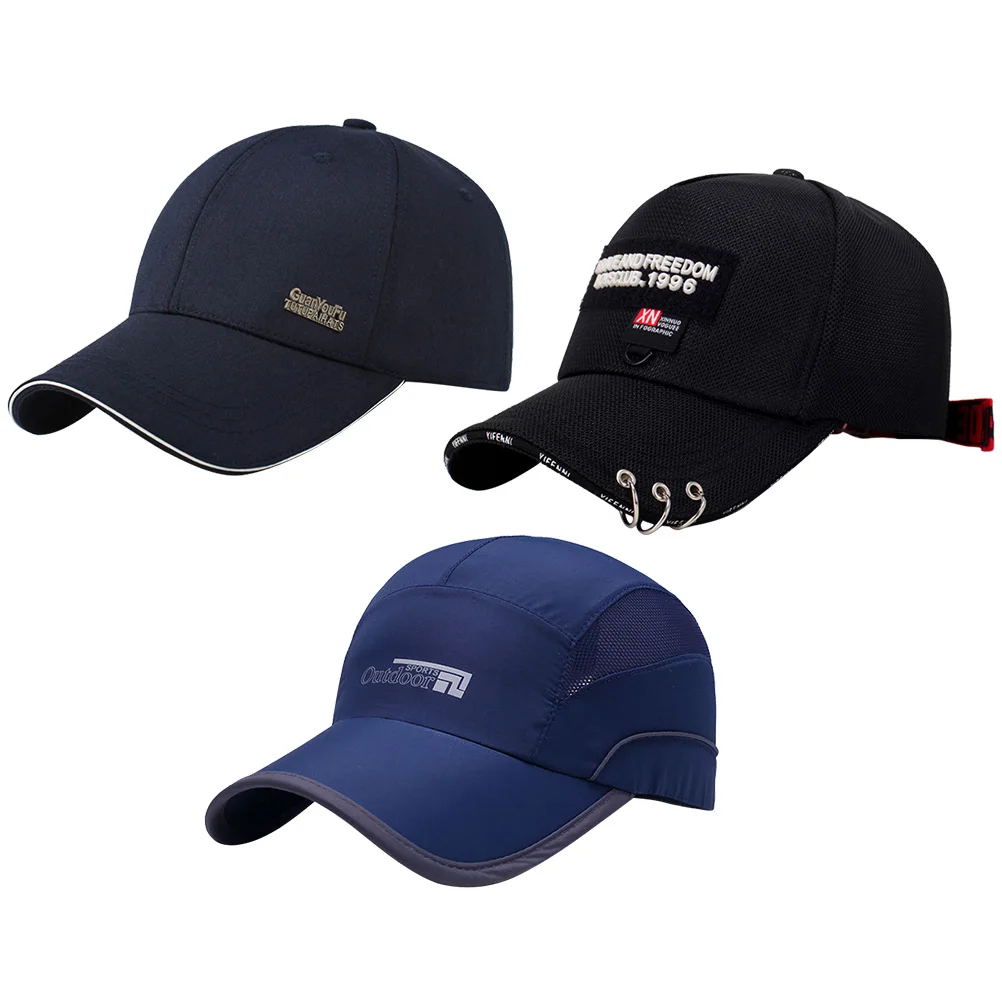 

Sun Protection Mountaineering Hat Lightweight Fabric Adjustable Size Quick Dry Cap Men Summer Beach Travel Outdoor Activity