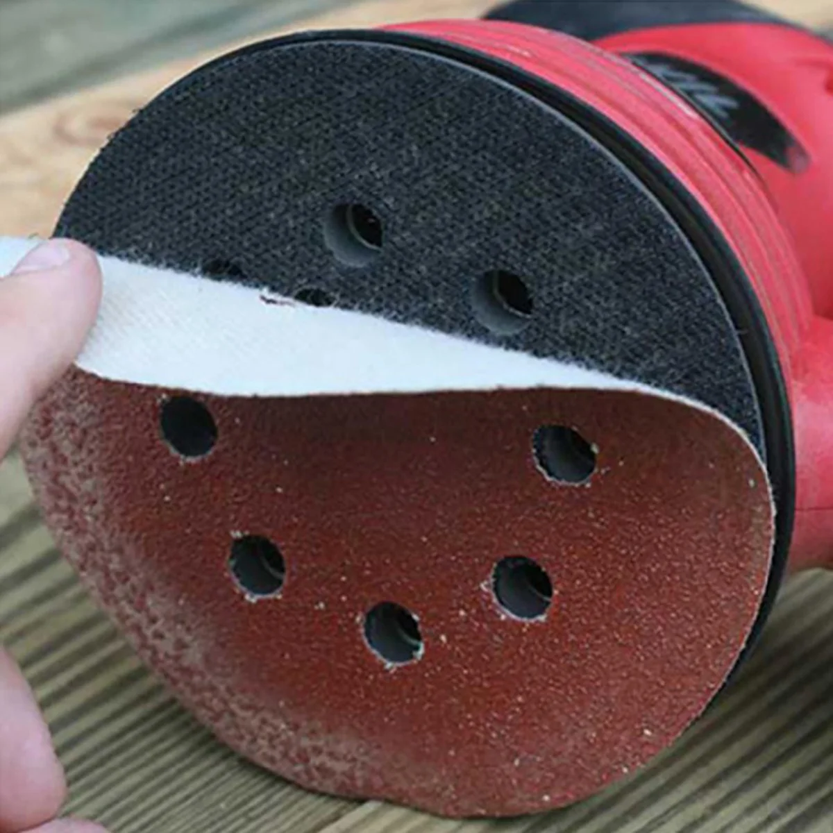 

40Pcs Hook and Loop Sanding Discs 8 Hole 5 Inch 60 80 120 240 Grit Aluminium Oxide Suitable for Pex 220 300 Random Orbit Sanders