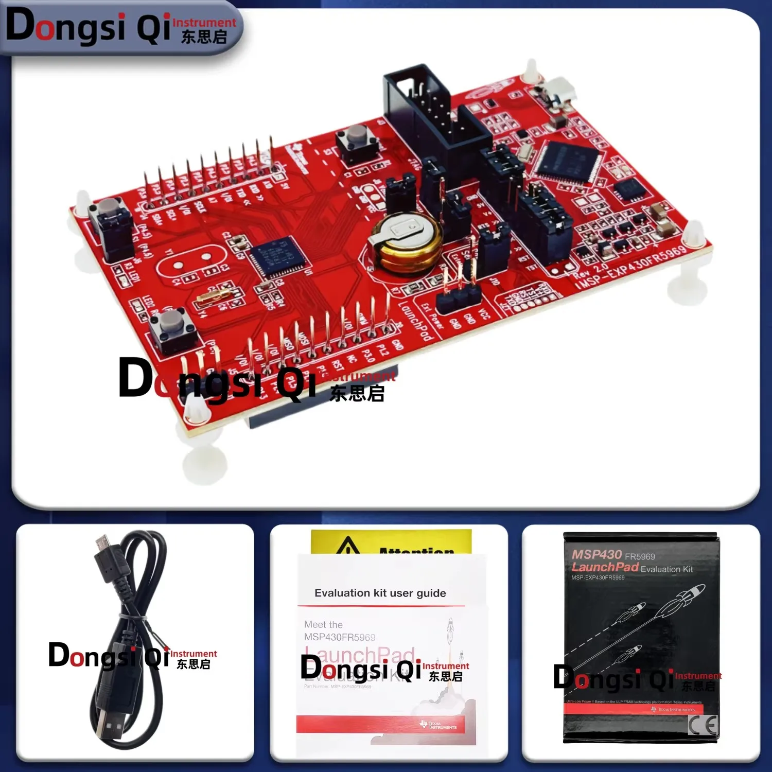 Kit de Desarrollo LaunchPad Original MSP-EXP430FR5969 MSP430FR5969