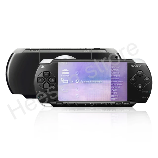 Original black PSP refurbished PSP for Sony PSP 1000 PSP-1000 game console  with 16 32GB 64GB 128GB memory card - AliExpress