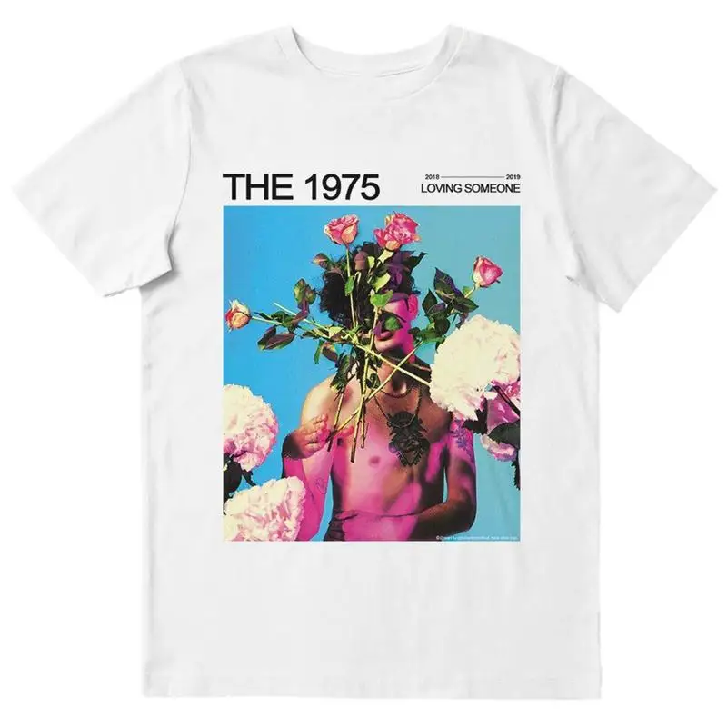 

Футболка The 1975 Loving Someone, белая с коротким рукавом, все размеры