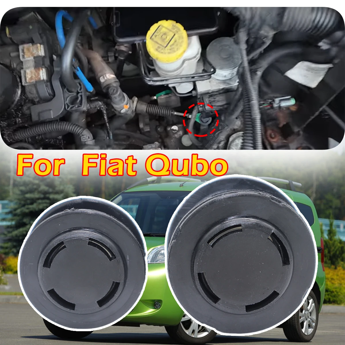 For Fiat Qubo 2008-24 Manual Gear Shifter Lever Linkage Selector End Rod Connect Control Bushing Repair Replacement Accessories