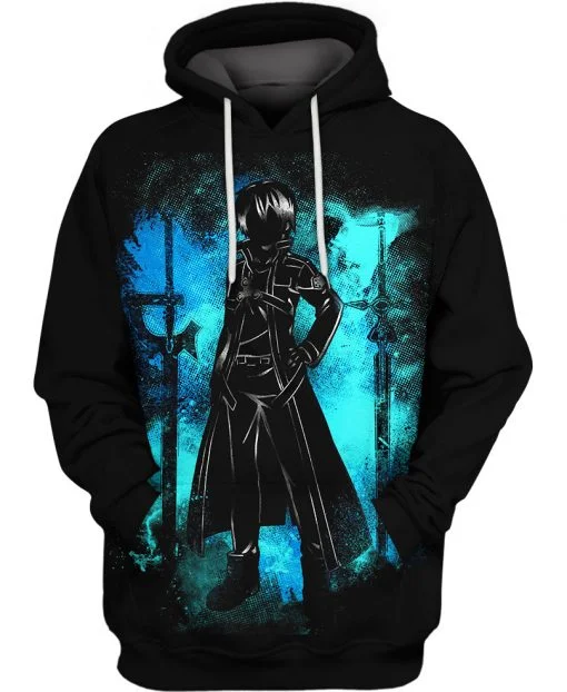 Vendita calda Sword Art Online Felpe con stampa 3D Uomo Donna Felpe con cappuccio Tuta oversize Moda Harajuku Abbigliamento per bambini