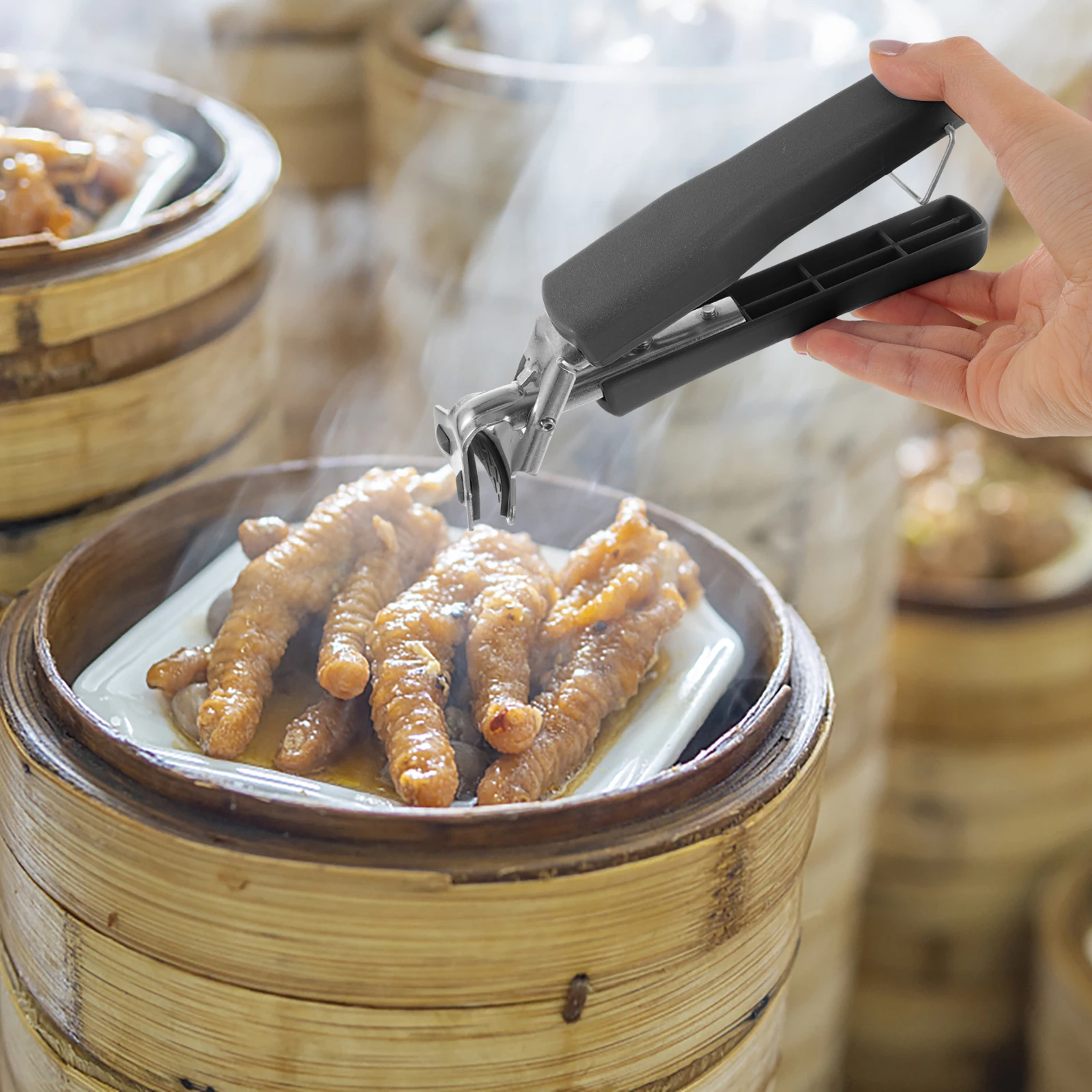 

Kitchen Gripper Anti-scald Clip Multifunctional Hot Plate Multi-purpose Bowl Holder