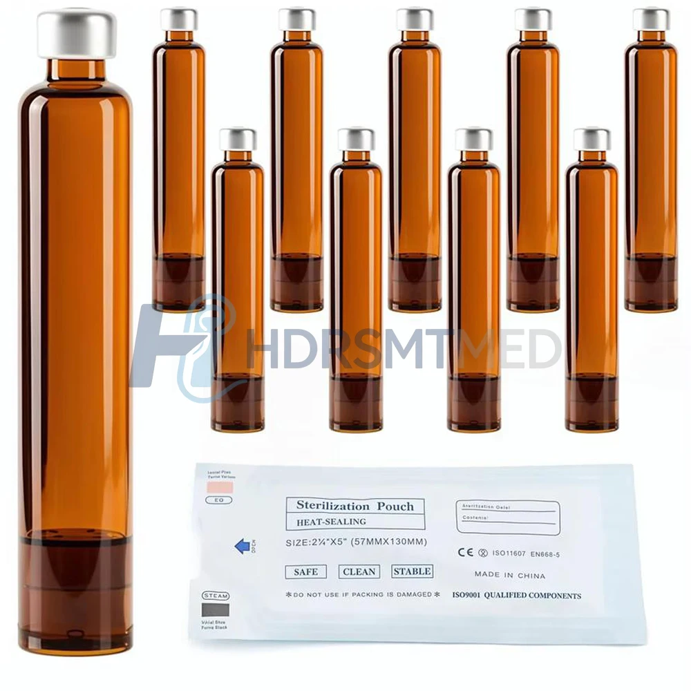 10-100Pcs Sterile Insulin Cartridges 3ml Cassette Bottle for Lilly Insulin Injection Pen Individual Packaging Medical Aesthetics