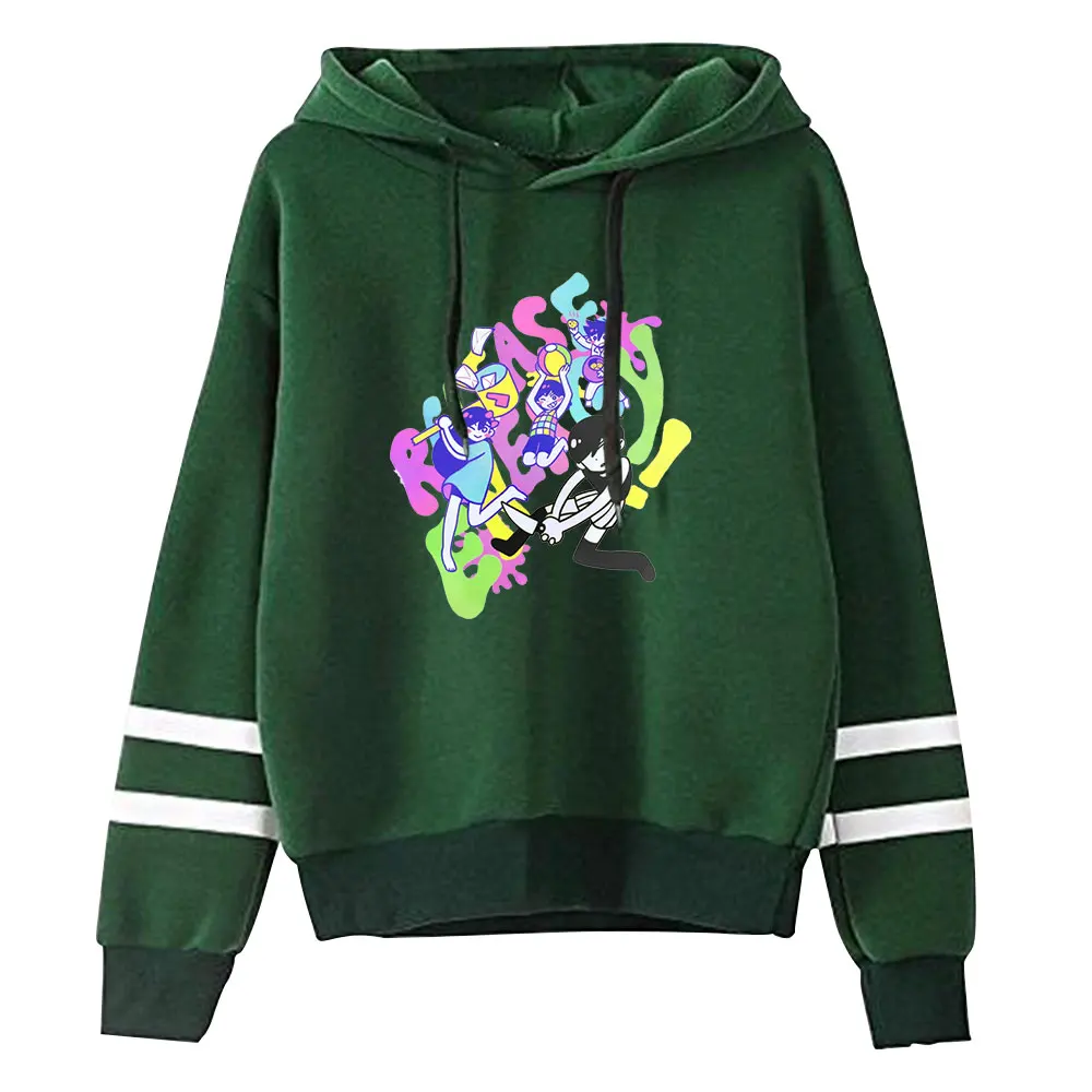 Omori Release Energy！ Pullover Hoodie Merch Fashion Hoodie Fashion Hooded Sweatshirt Pullover Tracksuit Hip Hop