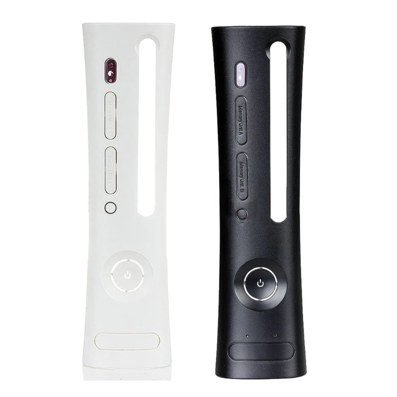 Faceplate สำหรับกรณีเปลี่ยนทนทานด้านหน้าสำหรับ Shell สำหรับ X-BOX 360สีดำสำหรับเปลือกด้านหน้าด้านหน้า