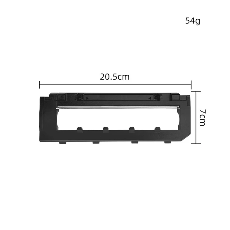 HOT！-Suitable For Roborock Sweeping Robot G10 T7S T7S Plus S7 Accessories Black Main Brush Cover Cover