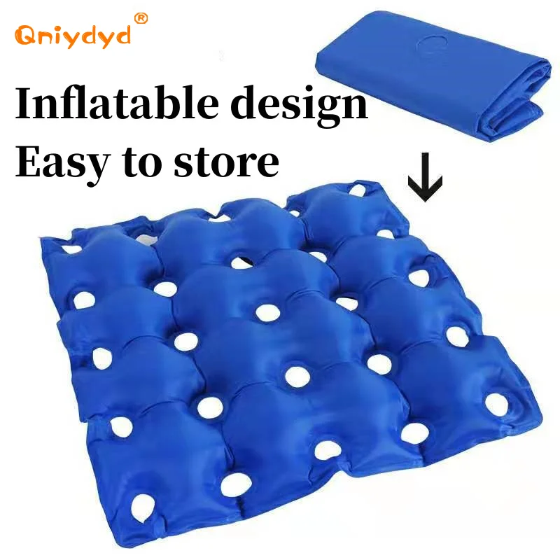 Inflatable Cushion Elderly Anti Bedsore Decubitus Wheelchair Seat Cushions Anti-Hemorrhoids Office Seat Cushion of Pvc Material