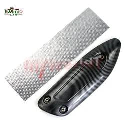 Fit For Piaggio Beverly 200 250 BV200 BV250 Motorcycle Accessories Exhaust Pipe Cover Cowl Set