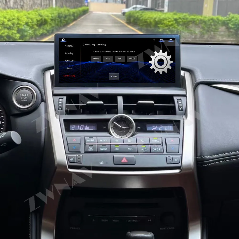 Linux System Wireless CarPlay For Lexus NX NX200 NX200T 300h 2018 2019 2020 2021 With Android Auto Mirror Link AirPlay Functions