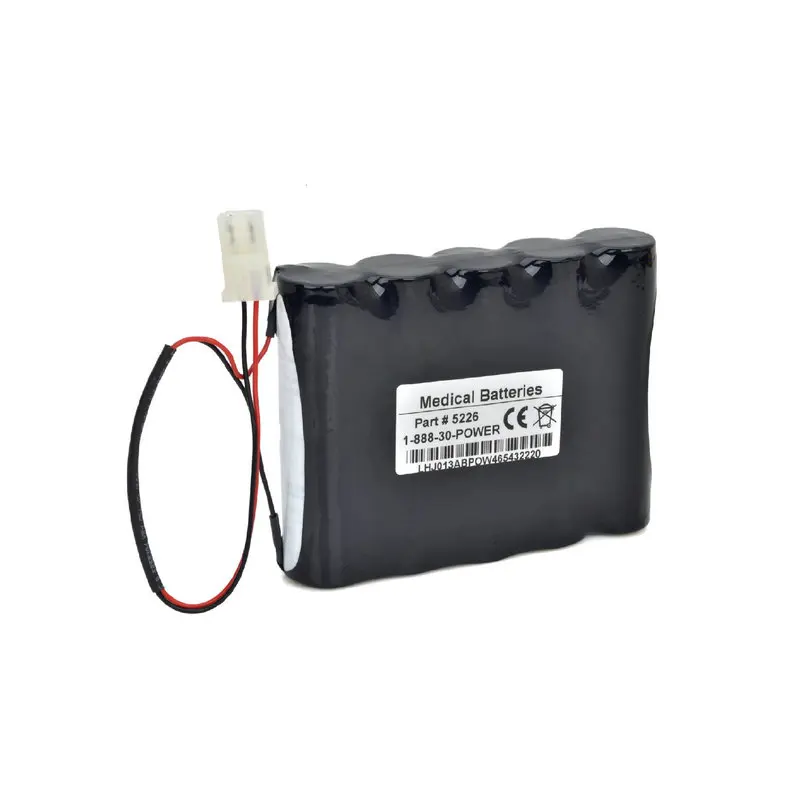 Applicable to MS862278 Burdick EK10 Elite II 862278 for BURDICK for Vital Signs Monitor Battery