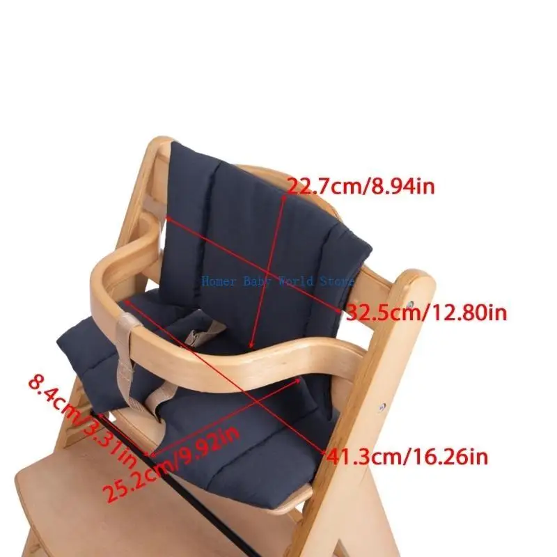 وسائد إسفنجية عالية الكثافة من B2QD وسادة قطنية لكراسي الأطفال تضمن السلامة والراحة