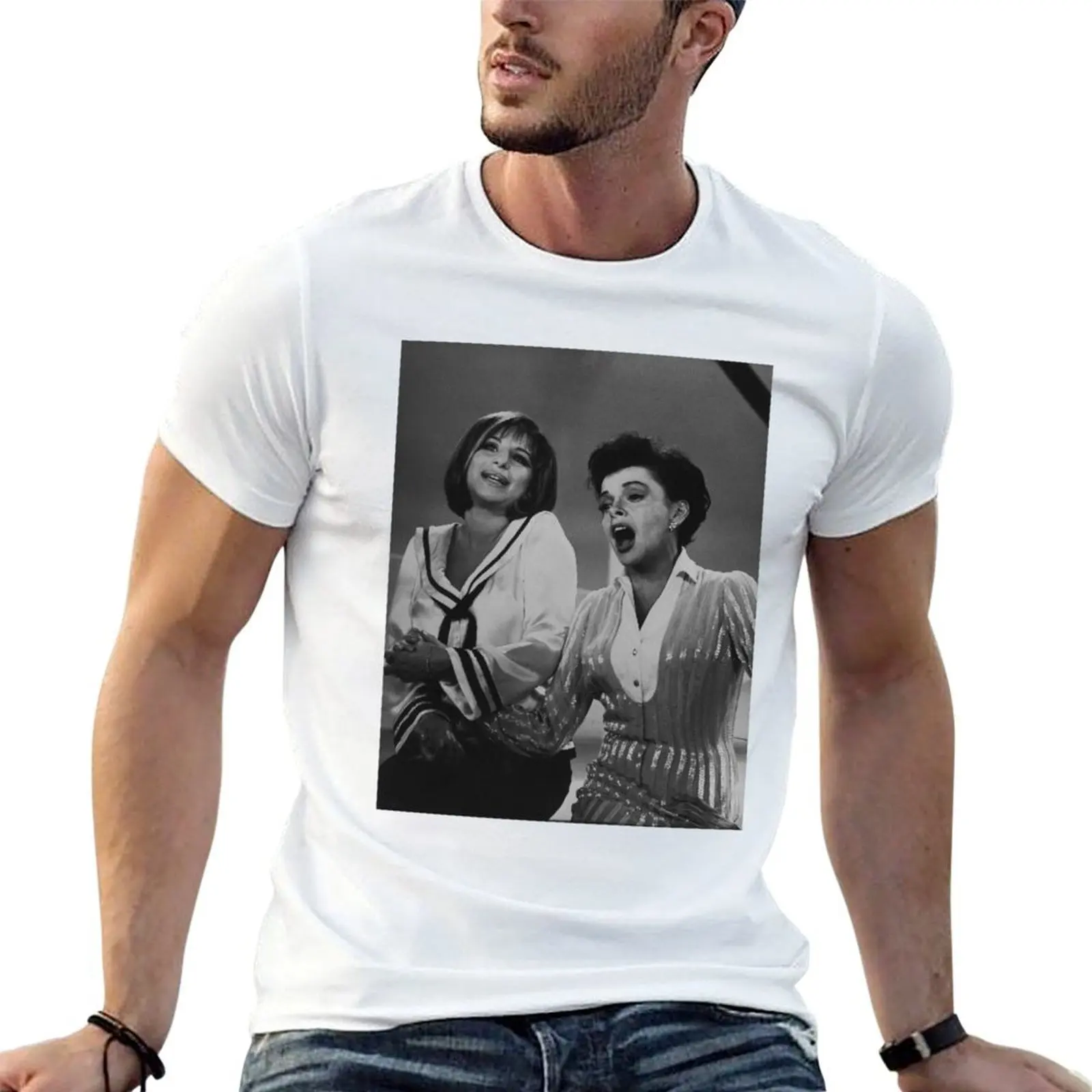 

Barbra & Judy T-Shirt t shirts for man cotton funny cotton t shirt pack T-Shirt