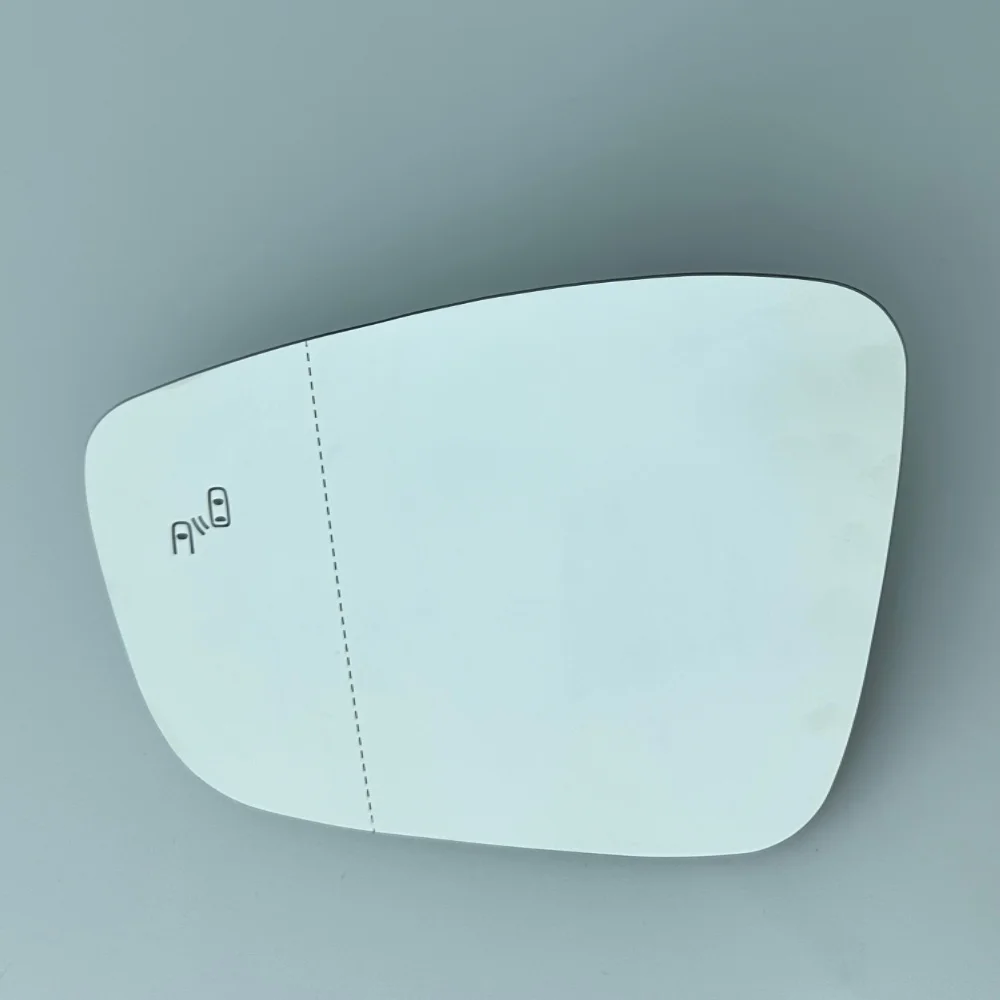 For Volkswagen US Version Jetta Passat Beetle Rearview Mirror Lens with Heating Blind Spot Assist 5C6857521J 5C6857522J