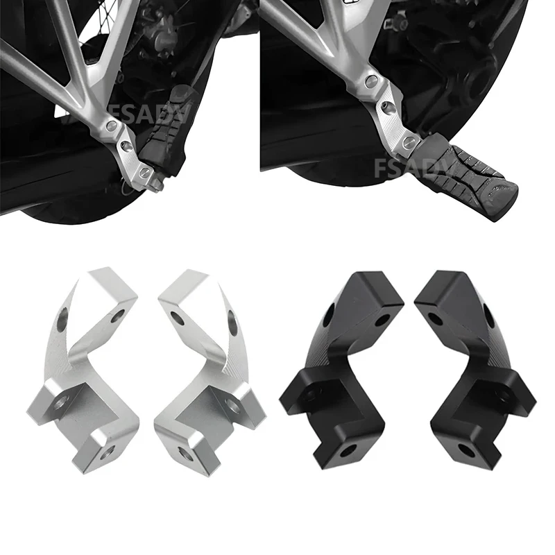R1250GS R1200GS Beifahrer-Fußrasten-Verlagerungssatz hinten für BMW R 1200 GS LC ADV S1000XR R 1250 GS Adventure Motorrad