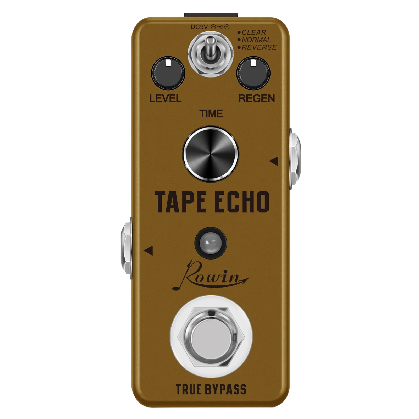 

Rowin Digital Tape Echo Guitar Effect Pedal 100Ms-0.6S Delay True Bypass Guitar Accessories