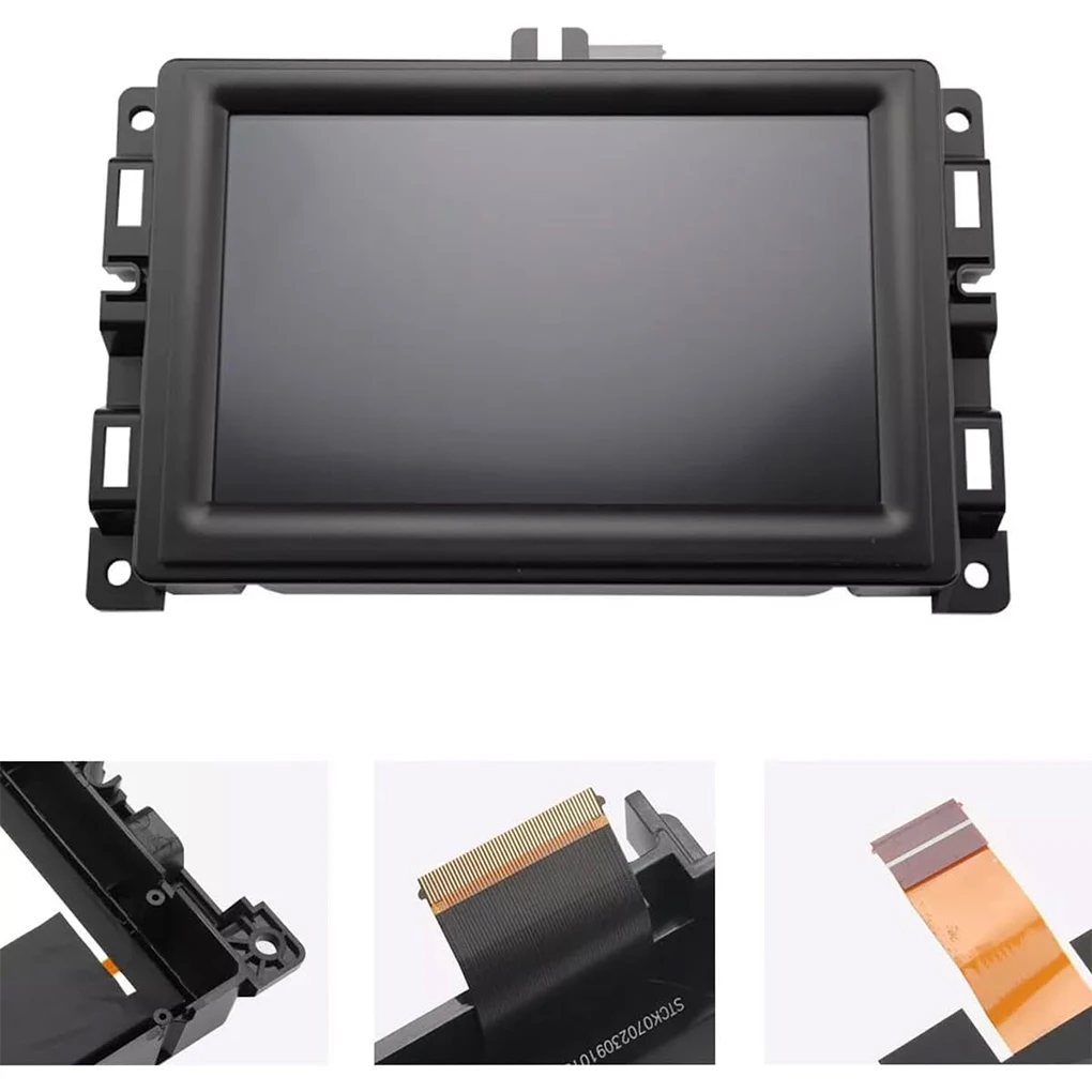 7 Uconnect LCD Touch Screen Radio Moni-tor Display With Frame Screen With Frame Display Touch Screen