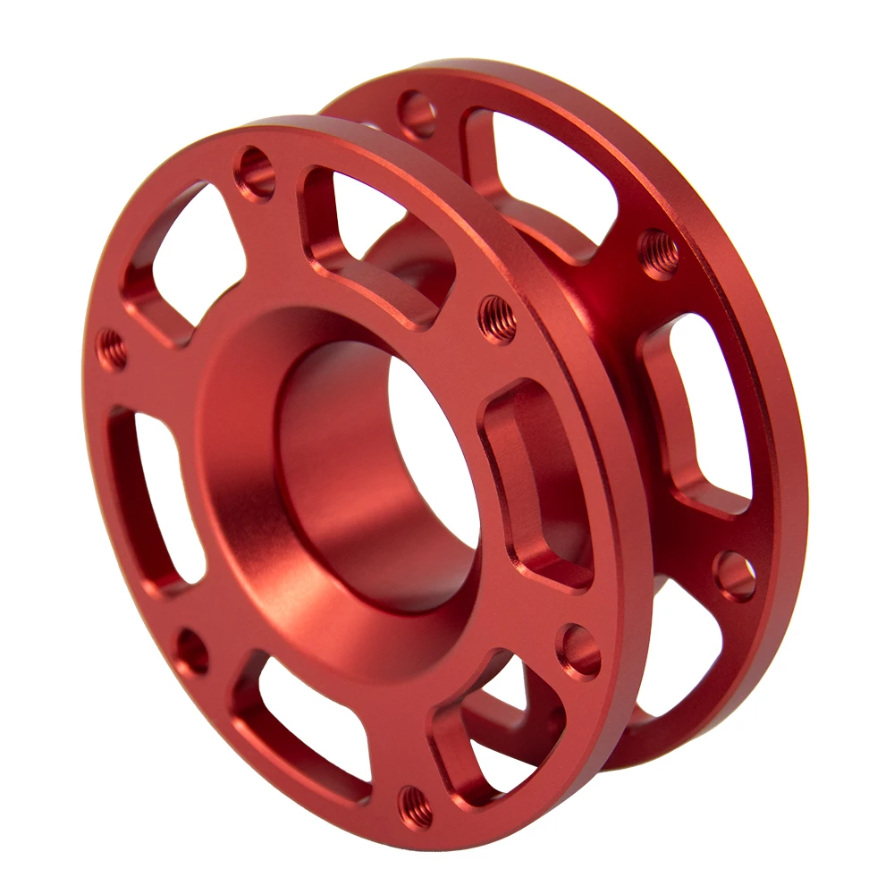 Simube Steering Wheel Spacers With 70 mm Bolt Pattern, Featuring CNC Machining and Anodized