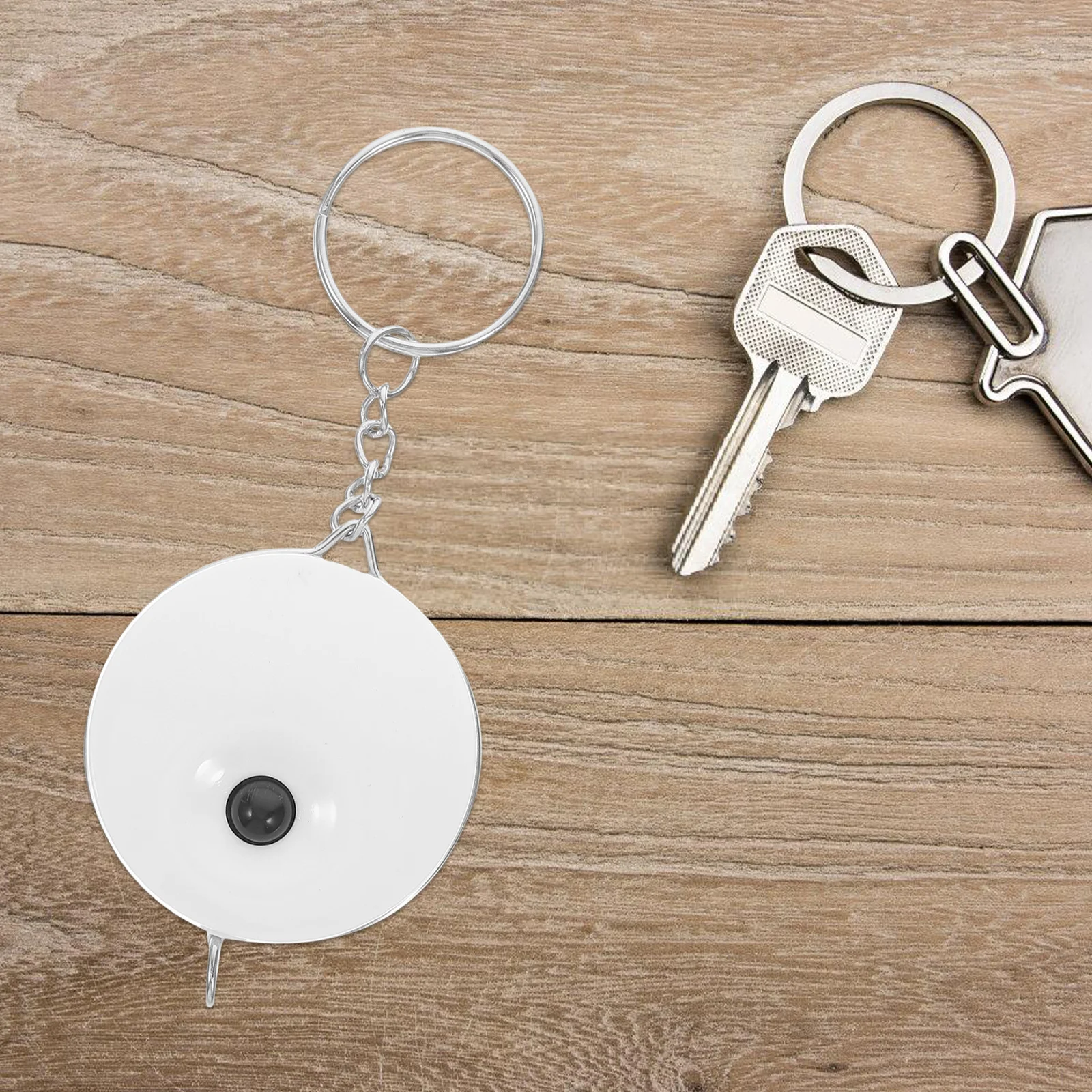 

Mini Candy Color Key Chain Measuring Tape Soft Tape Measure for Body Sewing Knitting Crochet Fabric Measuring Portable Cute