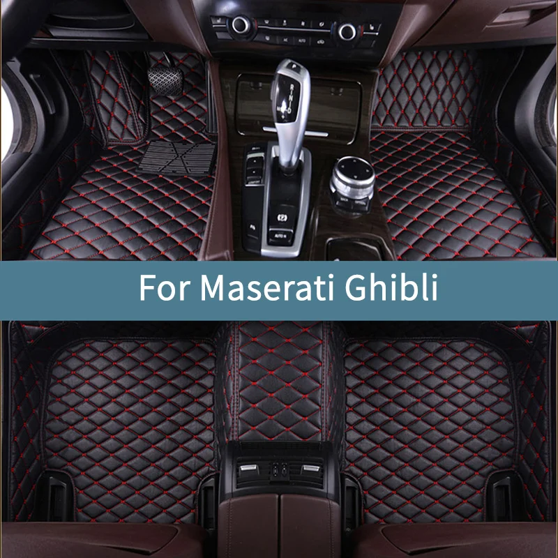 

Car Floor Mats For Maserati Ghibli M157 2022 2023 2024 2025 2026 Waterproof Full Set Floor Mats For Cars Accessories