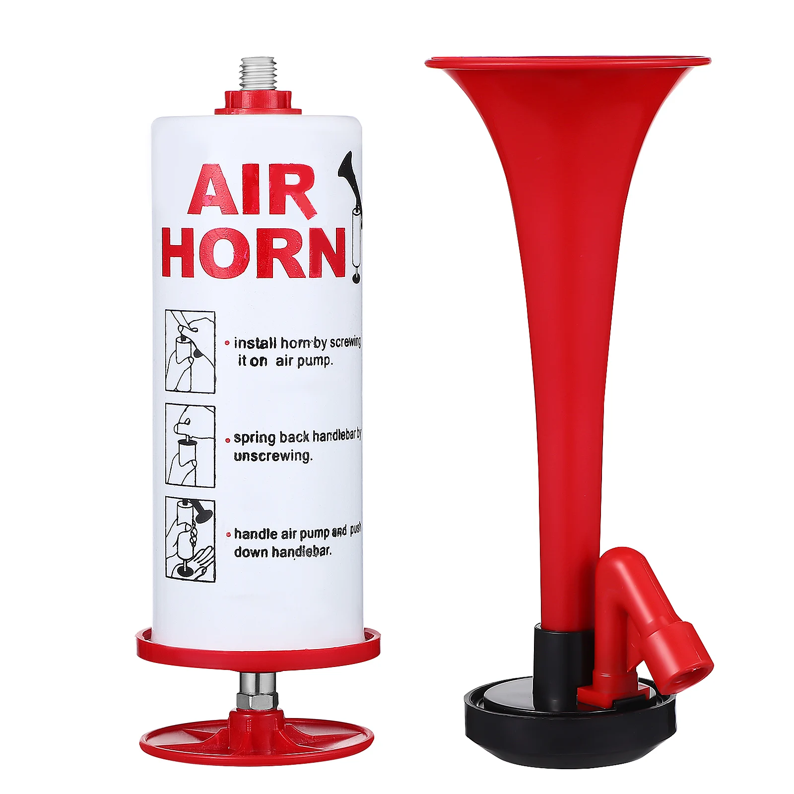 

Handheld Air Horn Loud Sound Portable Easy Installation Multi Functionality Durable Design Safety Wild Animals Motorcycle Boat