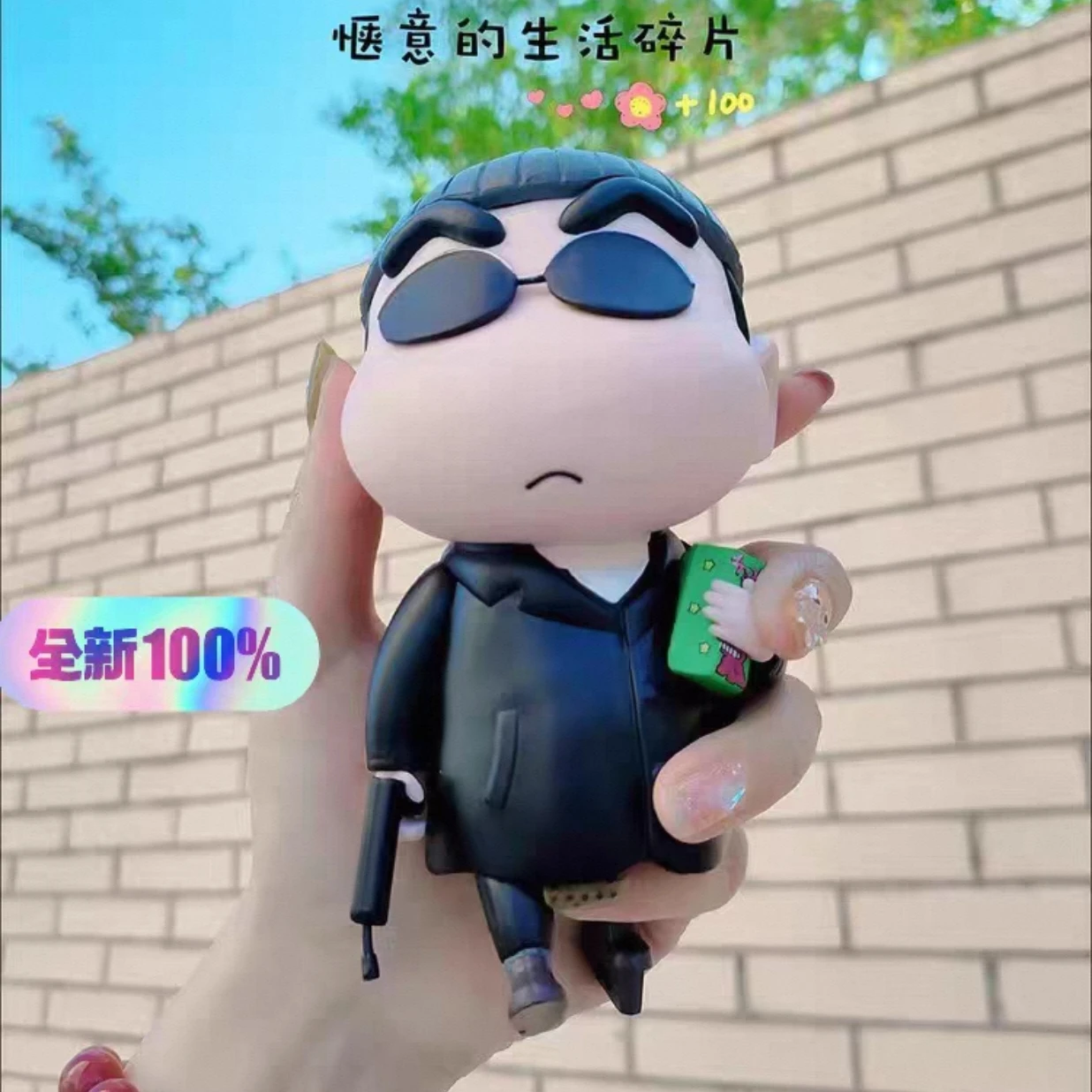 

2026 Crayon Shin-Chan LéOn Action Figure - 16cm Cosplay Anime Collectible Figurine With Shiro Statue Toy For Fans Surprise Gifts