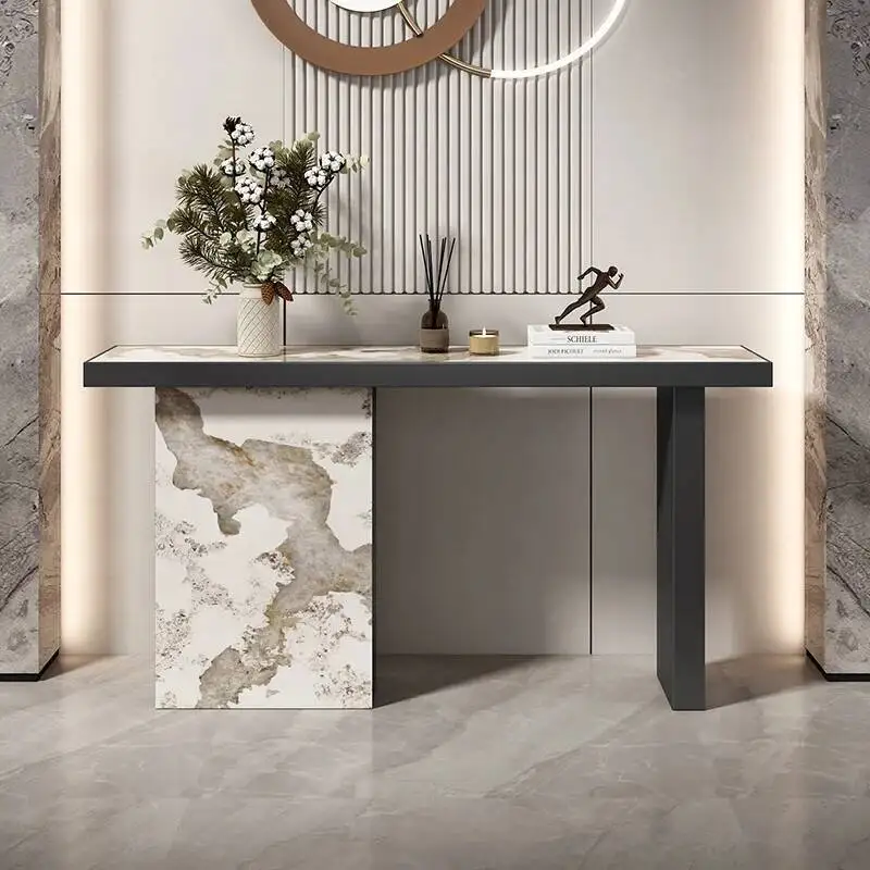 

Style Entryways Table Decoration Aesthetic Luxury European Elegant Console Tables Easy Pack Konsolentisch Living Room Furniture